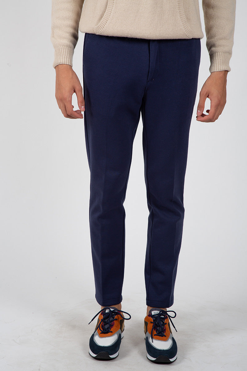 Pantalon marine élastique
