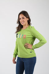 Sudadera Verde Lima