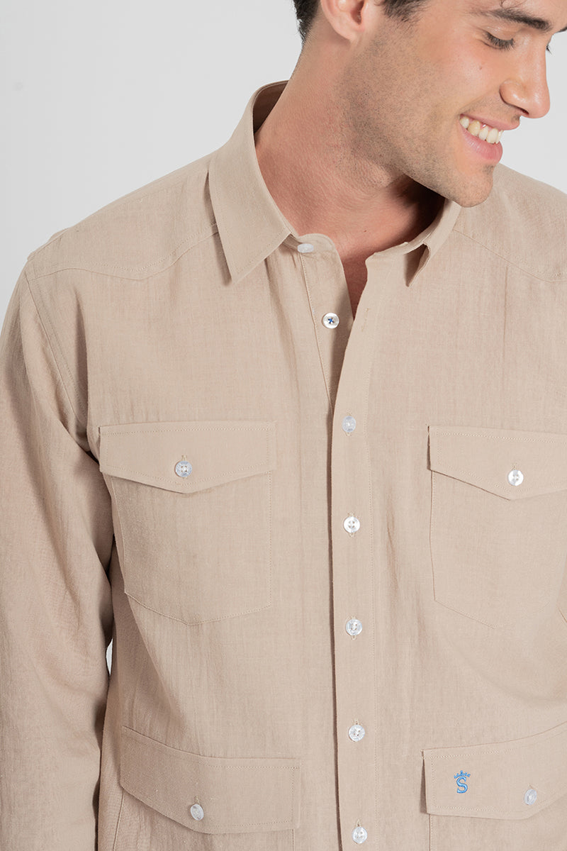 Guayabera earth shirt
