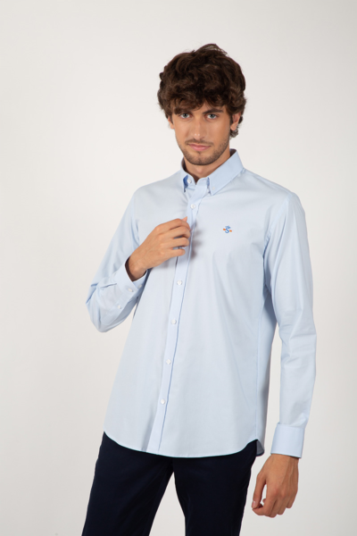 Chemise bleu clair