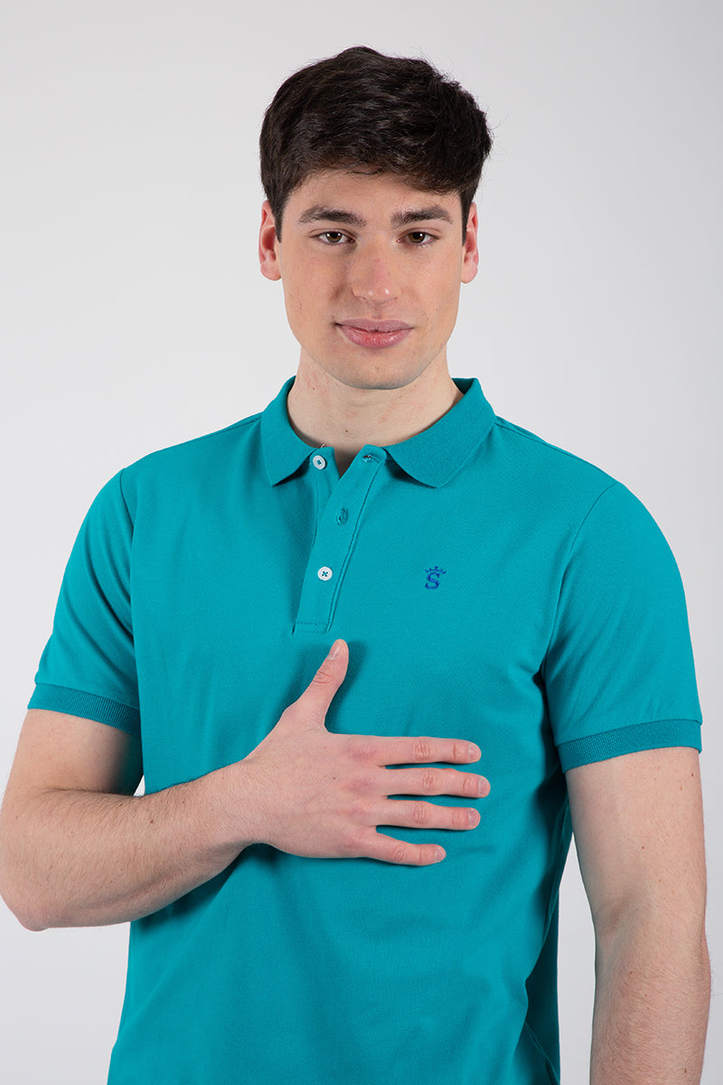 Polo turquesa