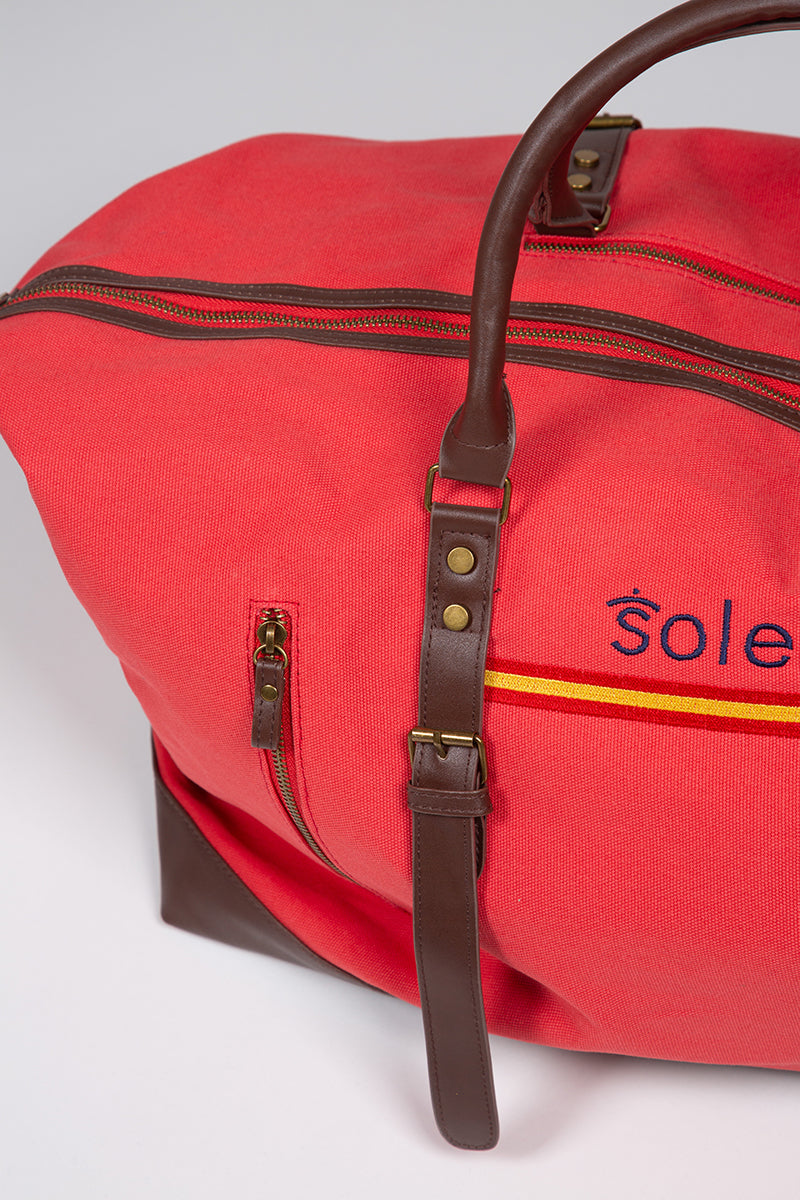 Bolsa de viagem coral