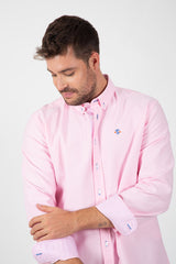 Camisa 0xford Rosa