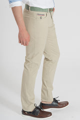 Pantalón 5 bolsillos beige