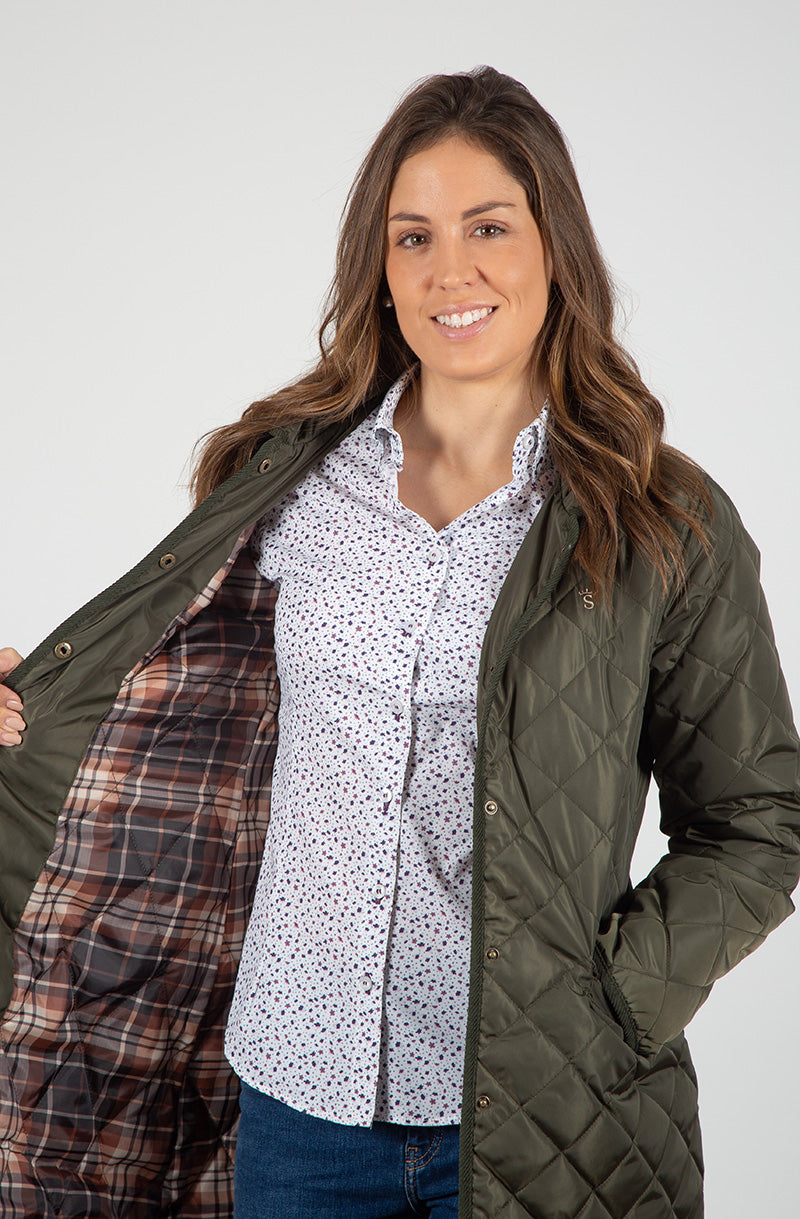 Long Huskey Khaki Parka