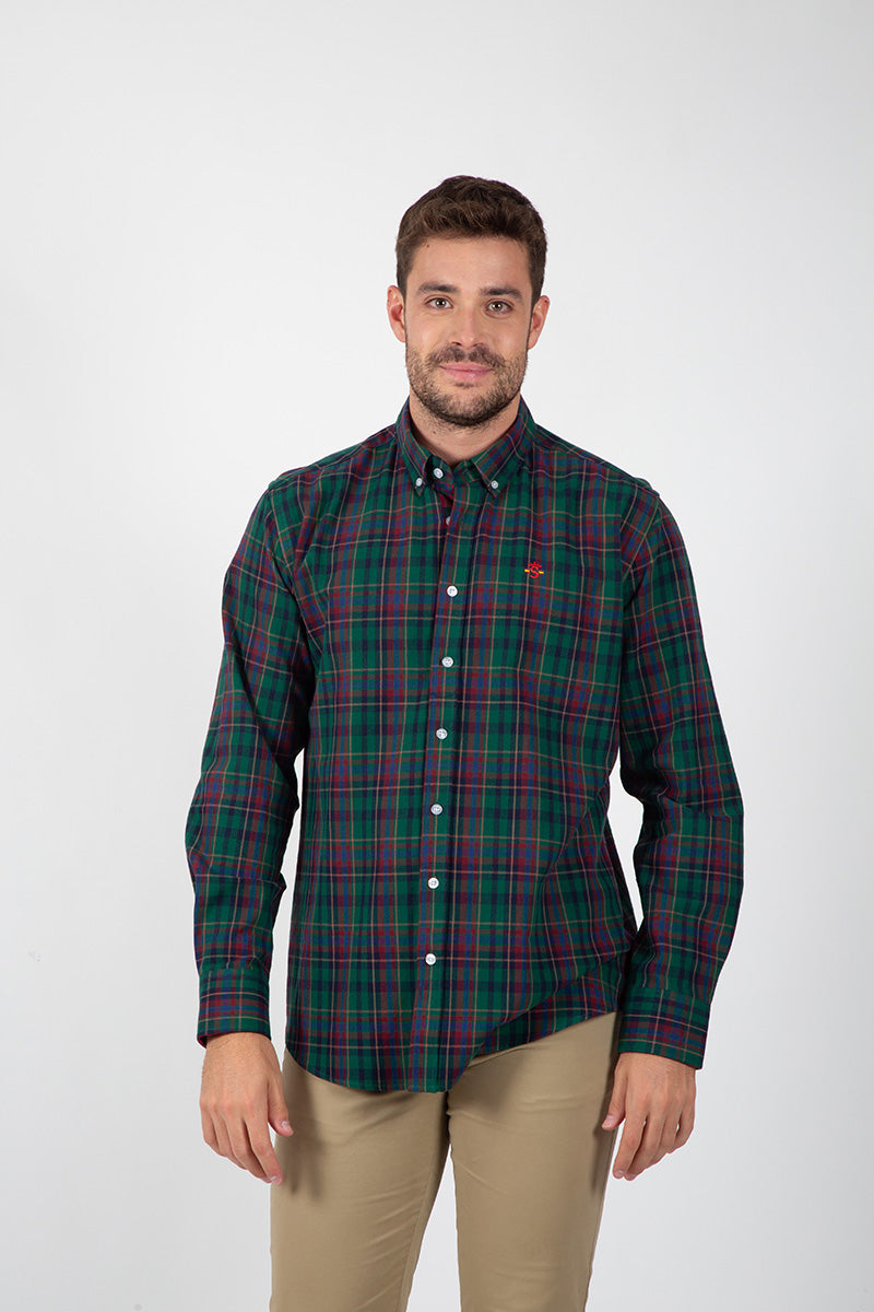 Camisa Verde Botella