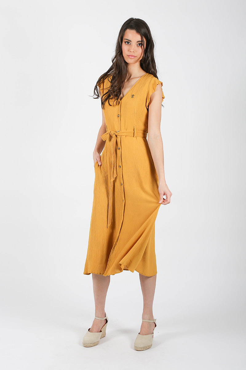 Vestido Ocre
