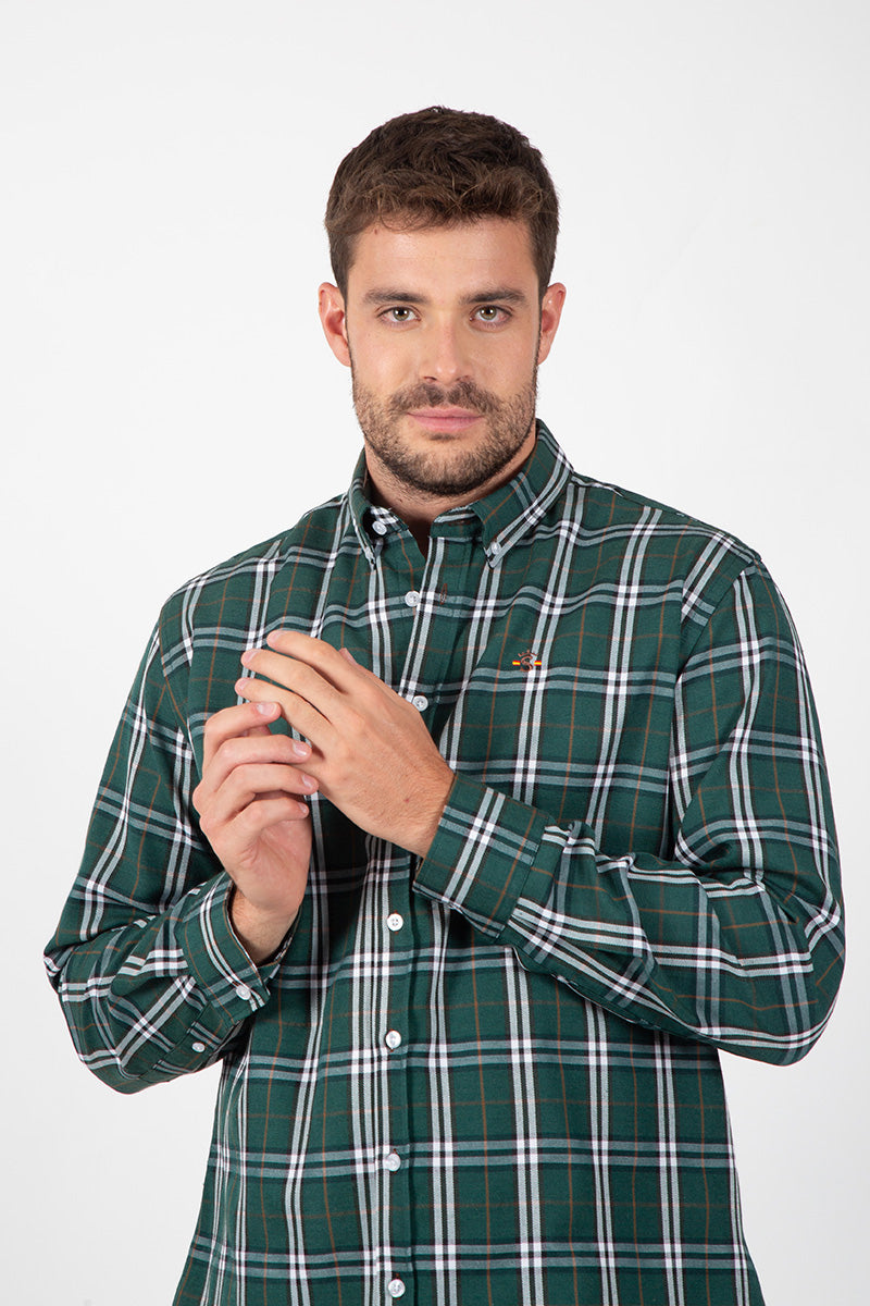 Camisa Verde Garrafa