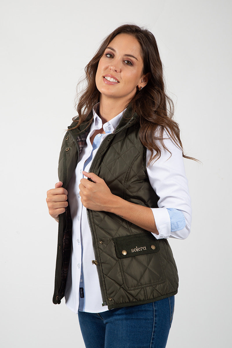 Khaki Husky Vest