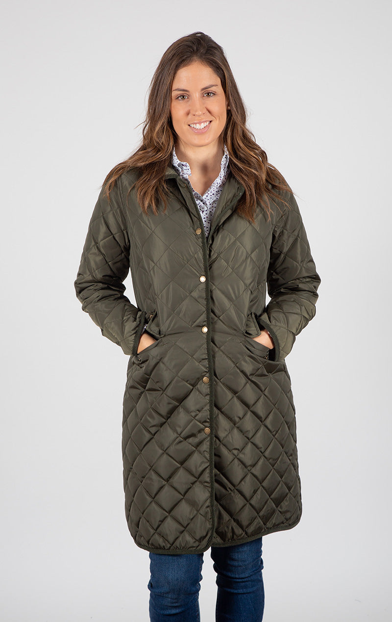Long Huskey Khaki Parka
