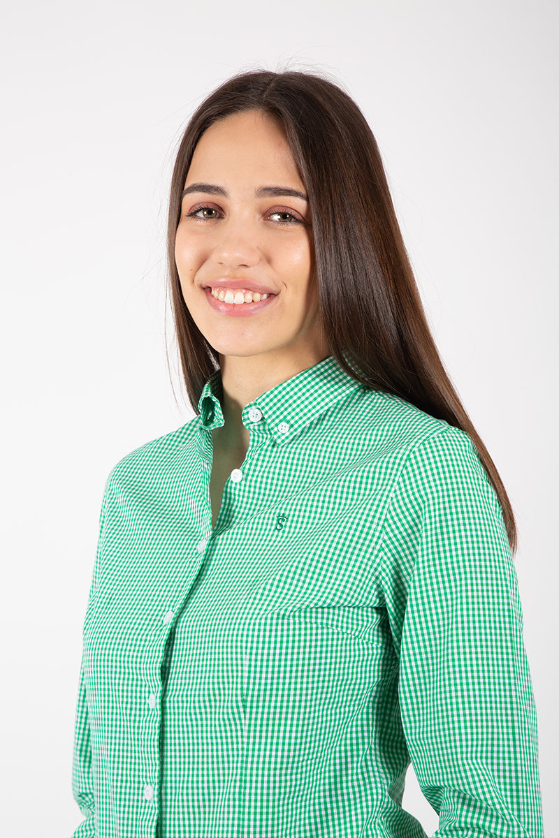 Camisa vichi verde