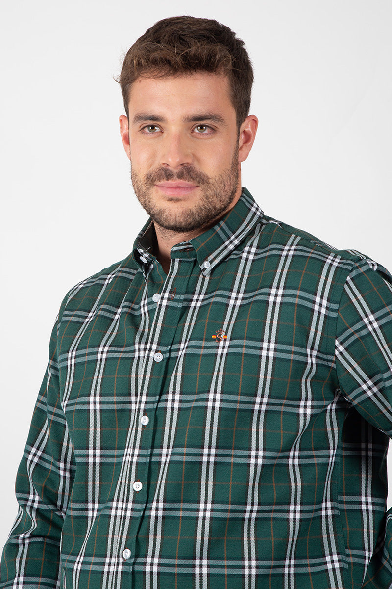 Camisa Verde Garrafa