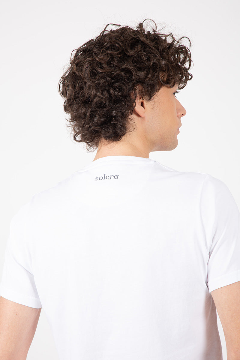White cans t-shirt