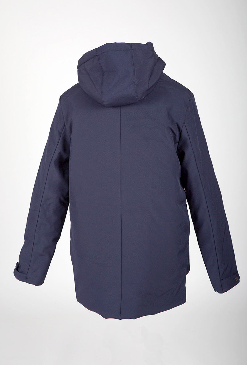 Parka bleu marine