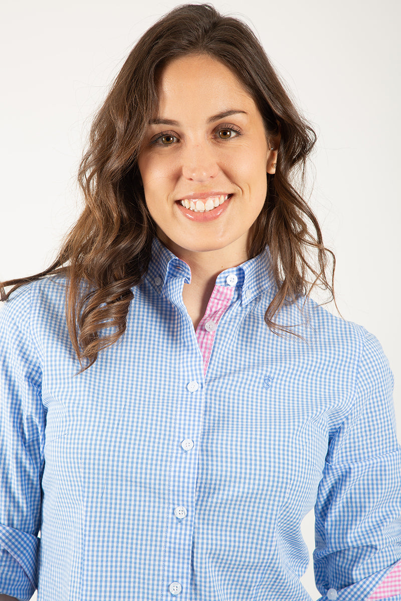 Camisa vichi celeste