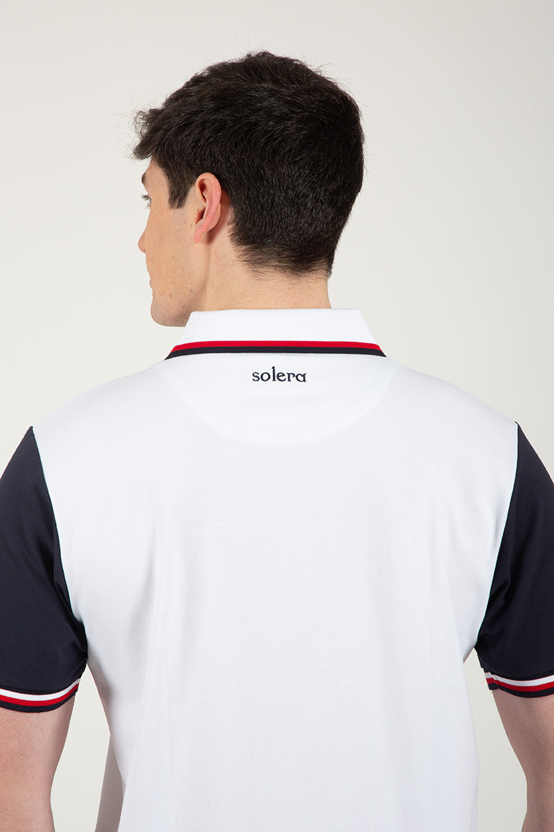 Polo blanco
