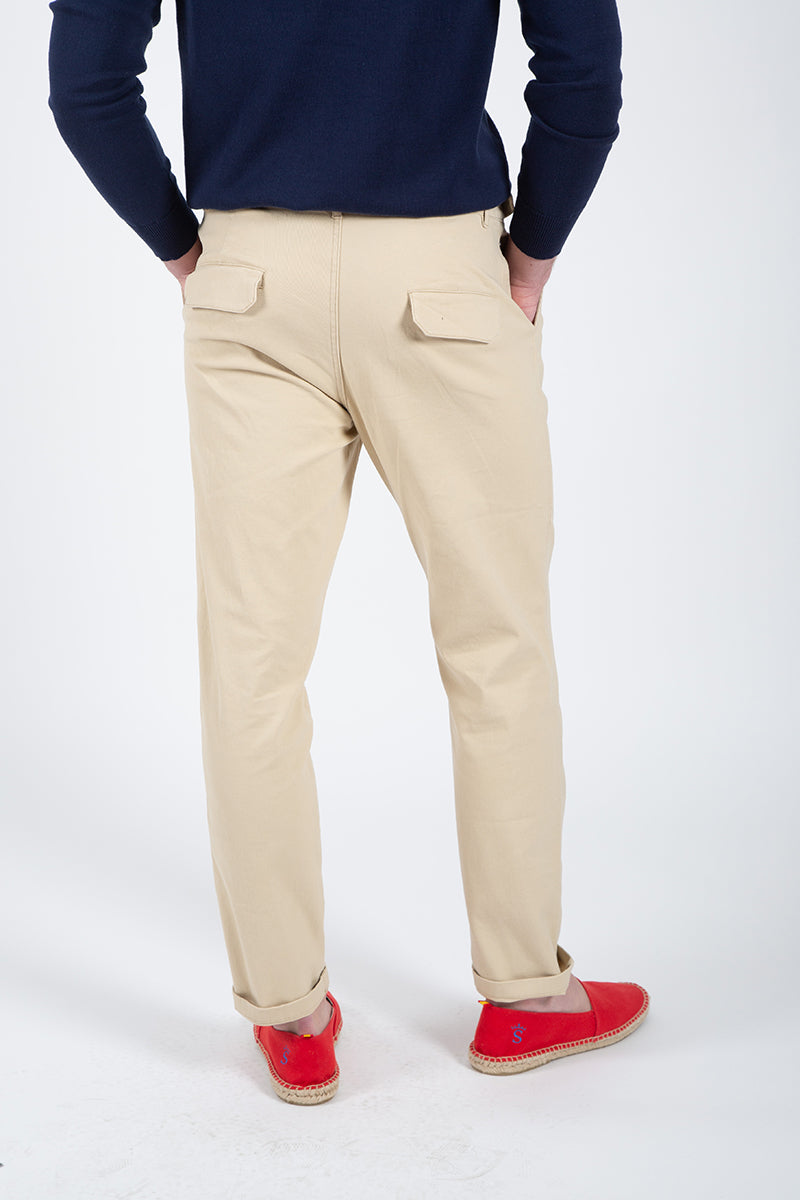 Pantalón piedra hebilla