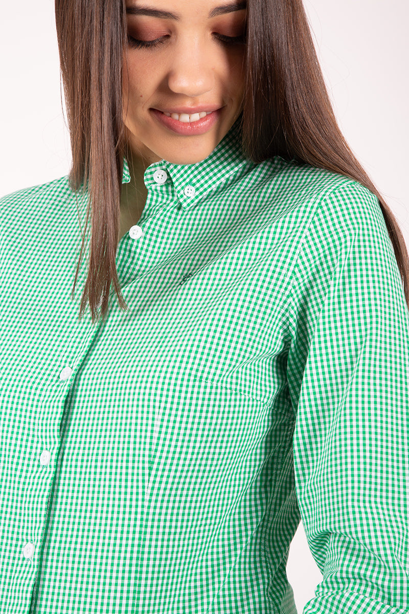 Camisa vichi verde
